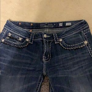 Dark Blue Miss Me Jeans